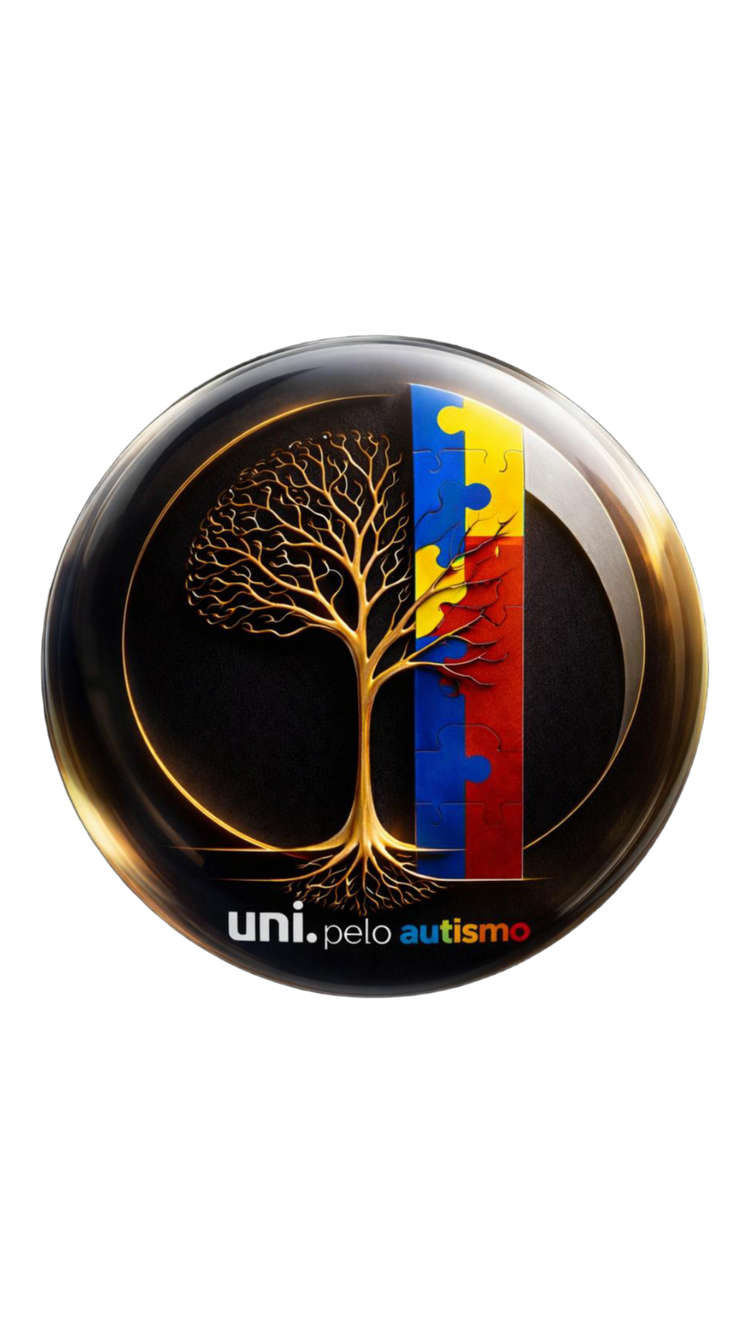 Selo da iniciativa uni. pelo autismo